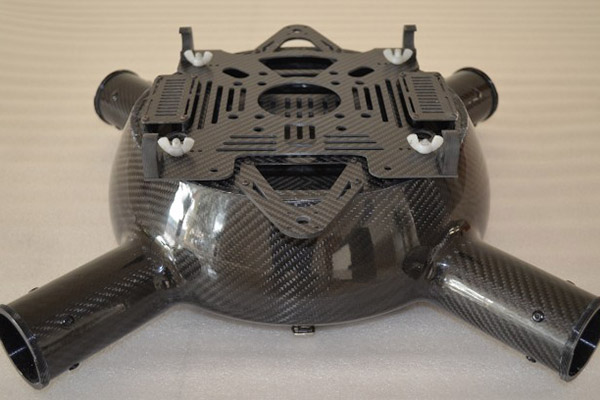 四軸式碳纖維無(wú)人機機殼