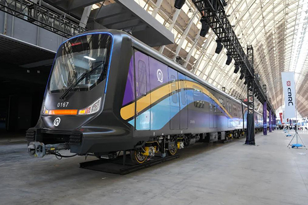 全球首列商用碳纖維地鐵列車(chē)正式發(fā)布，